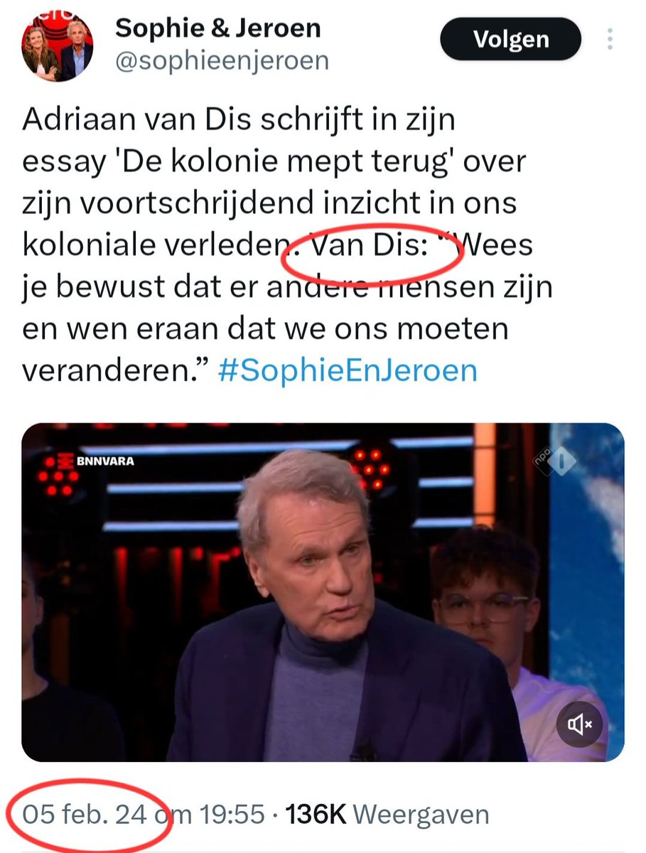 G11Sven's tweet photo. 1/2 Adriaan #masonslaafje v Dis
Schrijver, vm. tv-indoctrinator🚩. NL-Indië vader. Gelauwerd door #woke NL🚩. Zomergasten🚩, DWDD🚩. Plagiaat 3x🚩. Literaire prijzencaroussel🚩. 'Wit' ipv blank🚩. Kwal. #Shill.
#OneEye #666Sign
#666Signs #Touching 👓.
#WhiteRabbit🩸?
#PleurOp! https://t.co/bK9Ja1mTEn