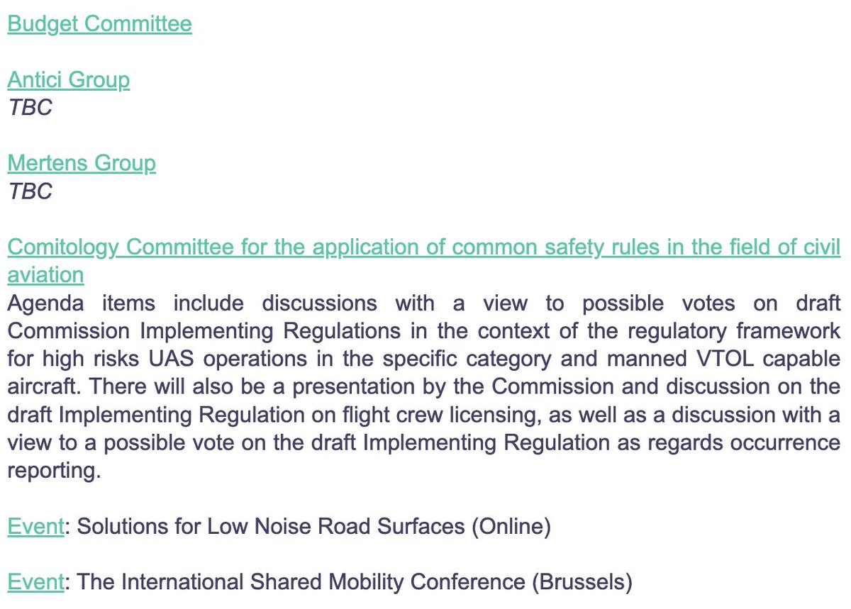 📆 Today in EU #TransportPolicy 👇

📉 The EU's 2040 Climate Target will be unveiled
🚓 #Trilogue: Cross-Border Enforcement Directive #CBED #CBE
💳 #EPlenary: Vote on Driving Disqualifications Directive

#RoadSafety #ClimateAmbition
