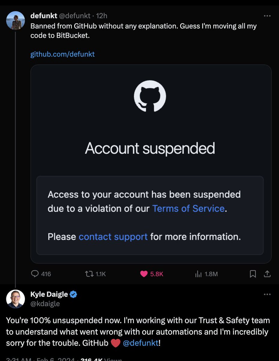 abhinavguptas's tweet photo. 😱 When @github  Co-Founder got kicked out of the "GitHub" by bots 🤖

#manvsmachines

🐥 - https://t.co/kYsQrZ1Bou https://t.co/9j0LGMZRQB