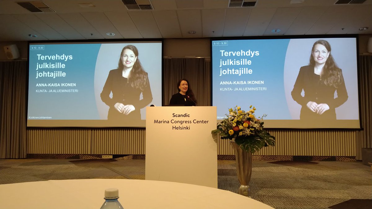 Julkisen johtamisen päivässä esillä mm. keskinäisriippuvuudet, varautuminen ja yhteisöjen merkitys.
#julkinenjohtaminen