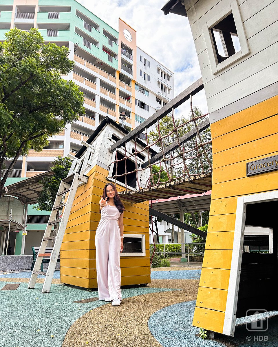 SingaporeHDB's tweet photo. [CONTEST] Snap your best 🐉 OOTD shot at our #HDBeautiful playgrounds and share with us on Instagram!  Stand a chance to win a set of roar-some HDB playground collectibles. Contest ends 26 Feb. More details on: https://t.co/1vi40stqti https://t.co/DeclCDFslm