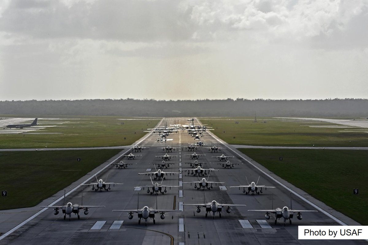 航空総隊 は、日米豪共同訓練🇯🇵🇺🇸🇦🇺 ＃コープ・ノース24 に