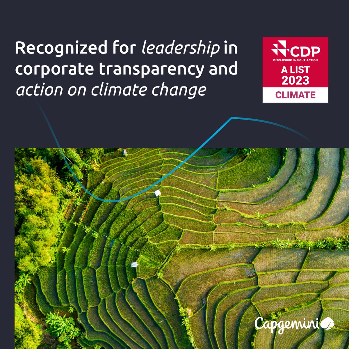 We're thrilled to make @CDP 's A List again for our commitment to transparency and performance on #ClimateChange. Only a small number of companies out of 21,000 earned an A. Read more about this initiative: bit.ly/CompanyScores2…. #CDPAList #ClimateAction