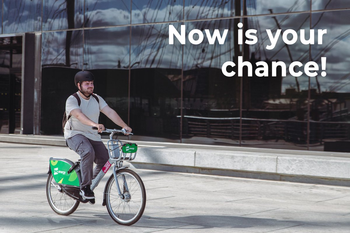 We're kicking off 2024 with a brand new #Glasgow expansion, but we need your help to call the shots!

Our new survey is now live in the nextbike by TIER app, letting you choose where new stations will go. Download the app and tell us what you think.