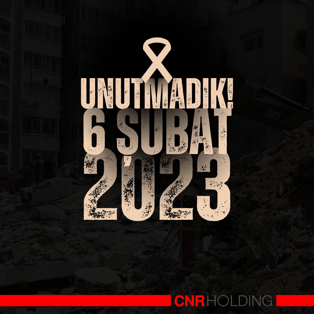 Kaybettiğimiz tüm canlarımızı rahmetle anıyor, geride kalan acılı ailelere sabır diliyoruz.

#6subat2023