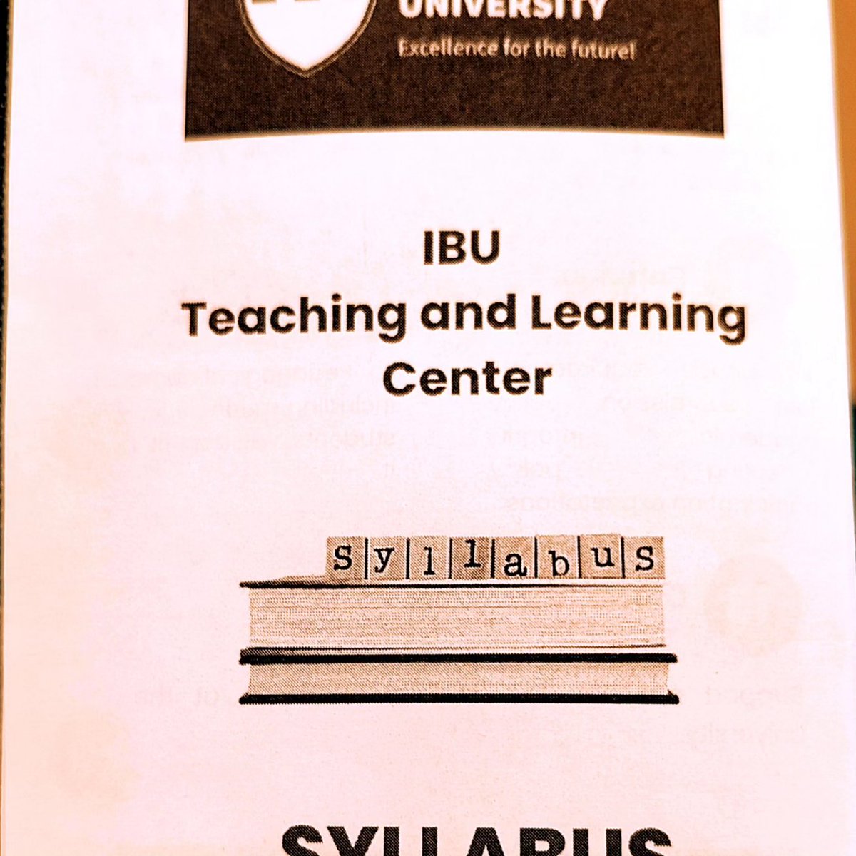 SenerCakman's tweet photo. To support a more systematic and planned education process within the International Balkan University, the IBU Teaching and Learning Centre is organizing a three-phase in-service training for IBU All-Academic staff.
The first session on the topic of Syllabus Design. https://t.co/WAdNt7tZOu
