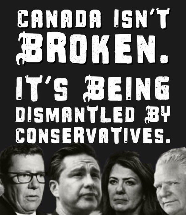 Charlie85915085's tweet photo. #DougFordIsCorrupt 
#DanielleSmithIsCorrupt 
#ScottMoeIsCorrupt 
#BlaineHiggsIsCorrupt
#HoustonIsCorrupt 

#NeverVoteConservative https://t.co/RVVXzuBNpx
