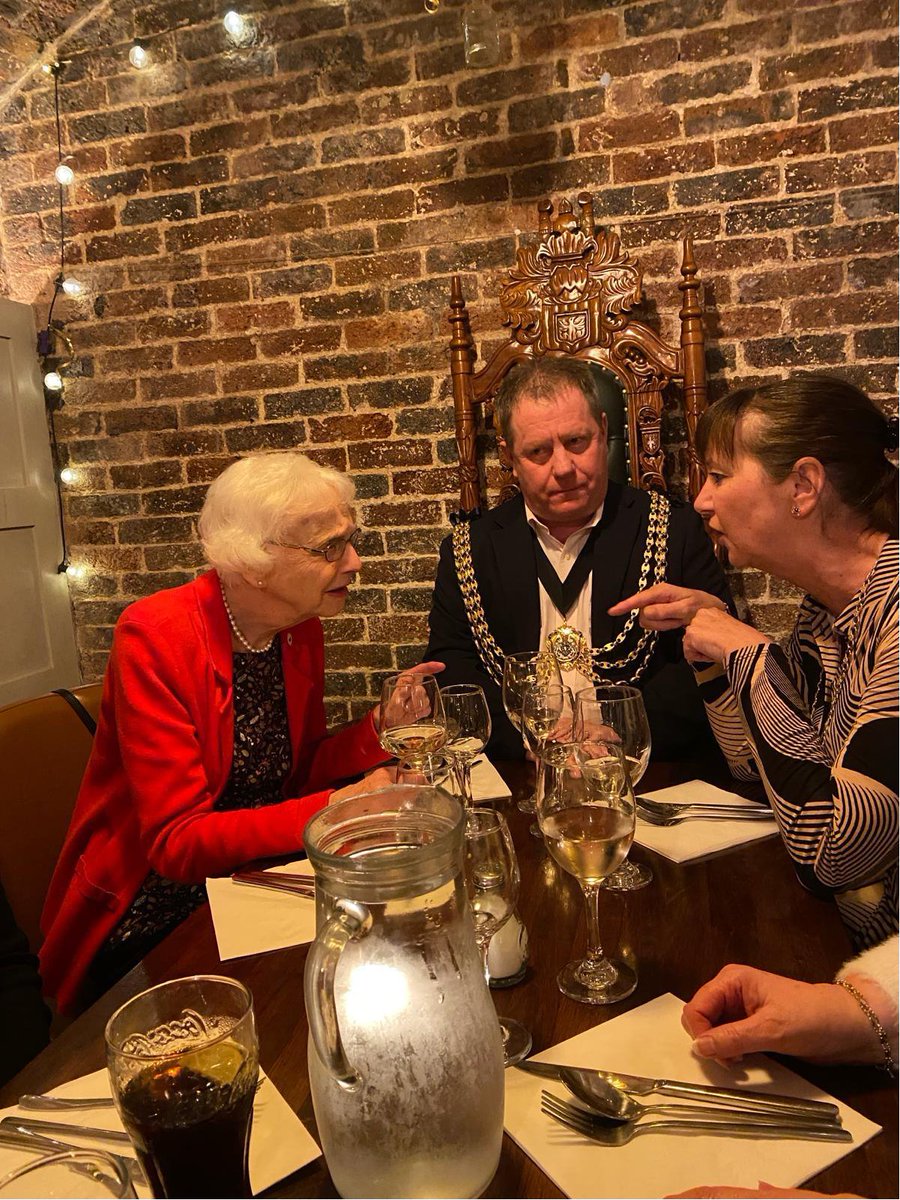 New year meal with town twinning with <a href="/reigatebanstead/">Reigate & Banstead Borough Council</a>. Looking forward to celebrating 30 years twinned with Brunoy