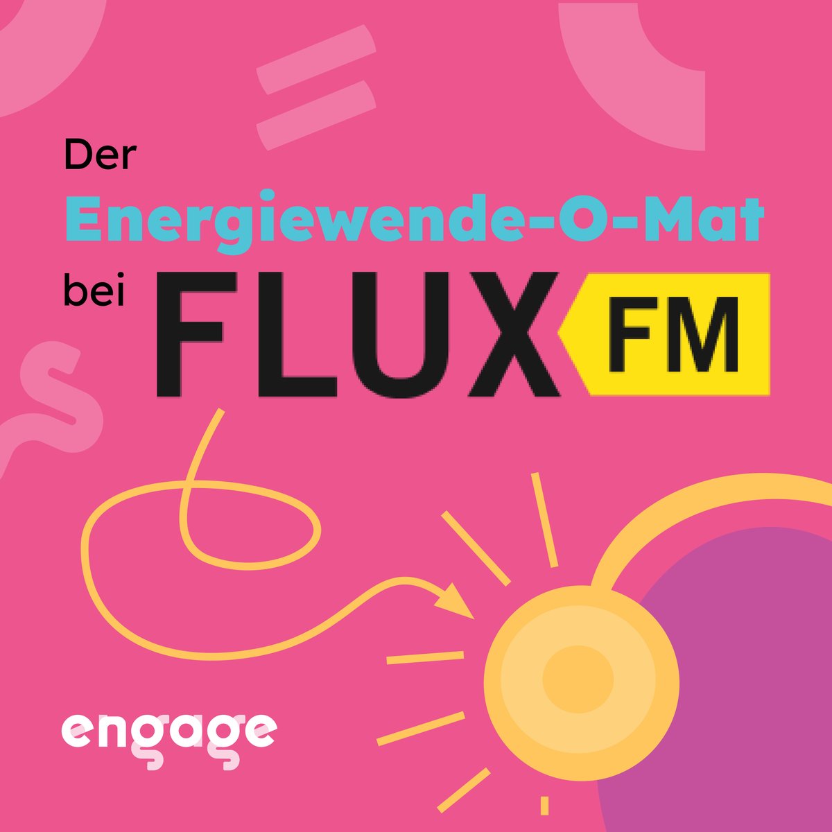 "Coole Idee, super leicht in der Handhabung." -  lautet das Fazit von <a href="/FluxFM/">FluxFM</a> zum #Energiewende-O-Mat! 

Höre rein in das Interview mit Friederike Skorning von der <a href="/100ProzentEE/">100pes</a>, lass Dich inspirieren und teste gleich den Energiewende-O-Mat selbst aus! 
🎧 engage.jetzt/news/5698