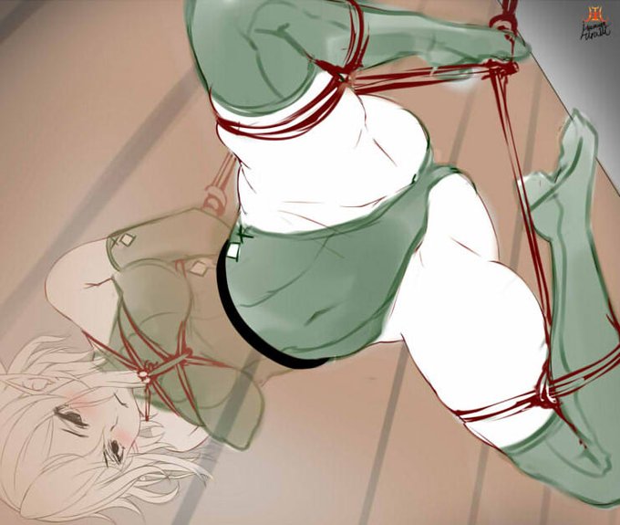 緊縛壁ハメ中のリューリオンVer2( term91 )制作中 