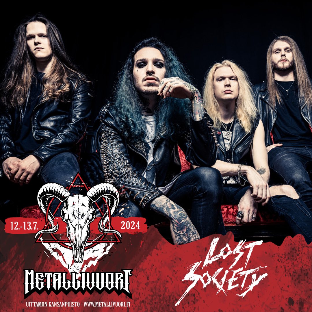 LOST SOCIETY will be inciting riots at #Metallivuori this summer 🇫🇮 #LostSociety #IfTheSkyCameDown