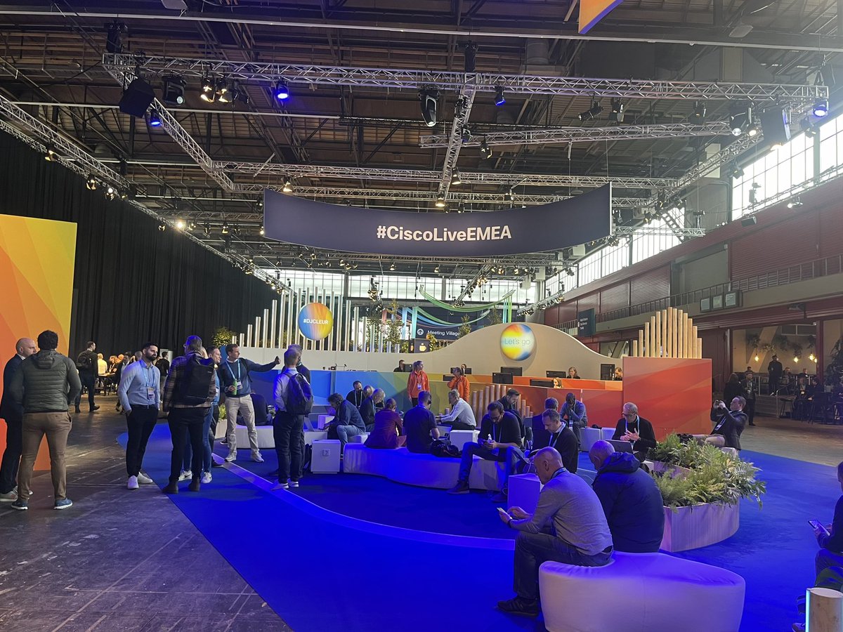 Visiting #CiscoLiveEMEA in Amsterdam. Looking forward to productive meetings with the Cisco team and entertaining our clients traveling with us for this week’s event 
#TDCErhverv #cisco #Amsterdam