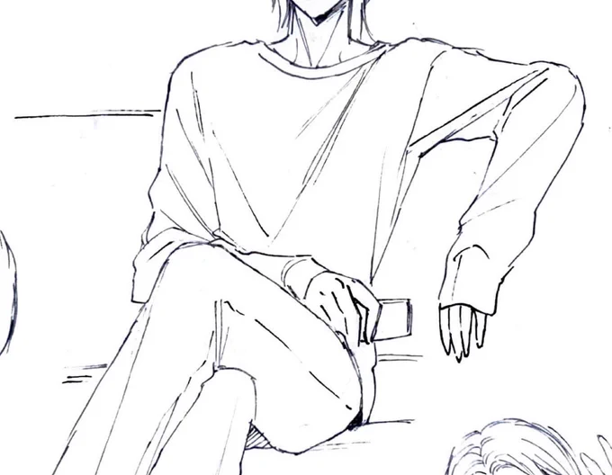 全身は確実に紙に描く方が速い。 