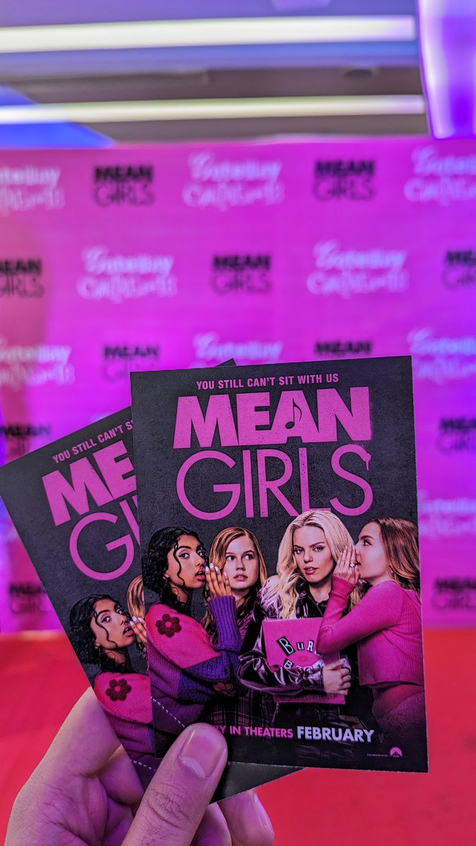 Thank you @gatewaycineplex! 🙌

#GatewayCineplex18
#MeanGirlsAtGatewayCineplex18