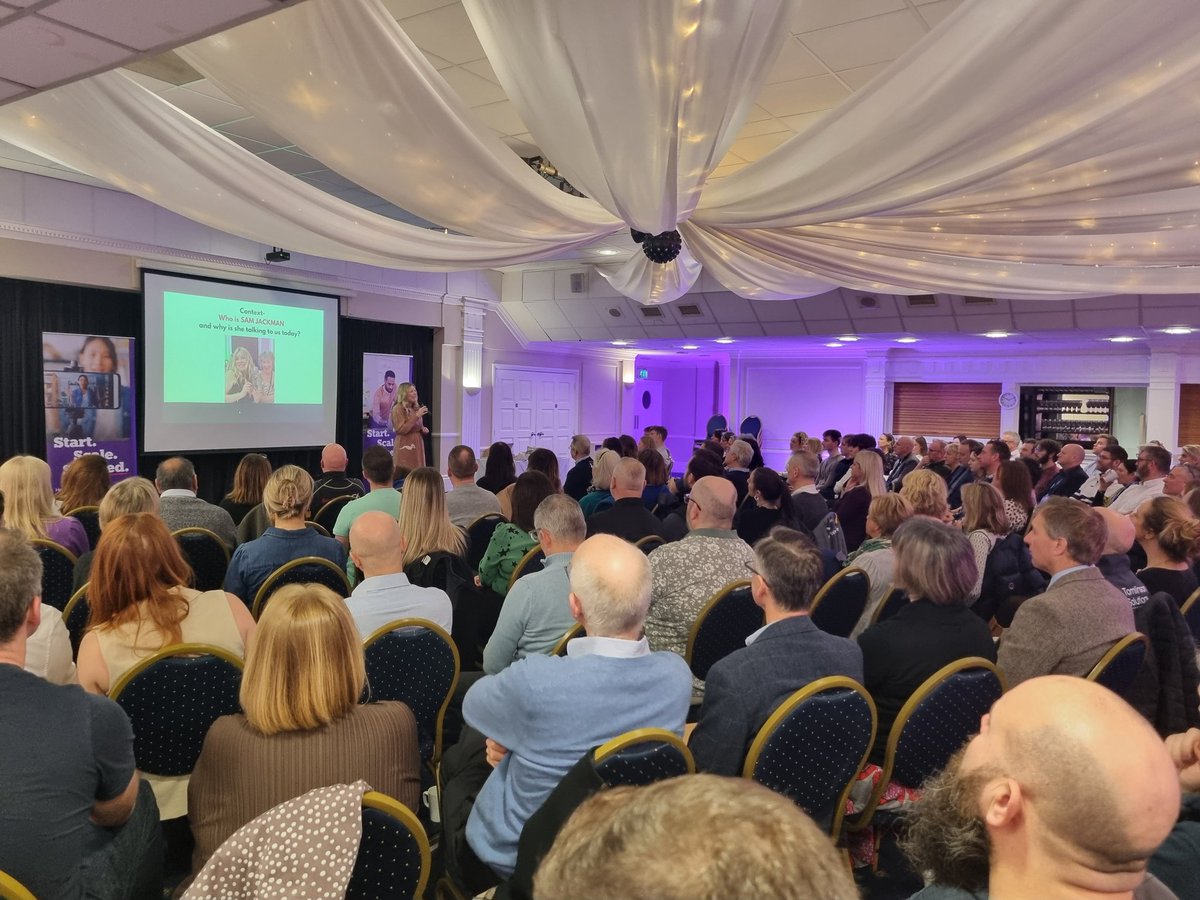 Packed house for #NatWestBoost today with #inspirational #Entrepreneur of the year winner @wewearboost !! 🚀A huge #ThankYou to the A-MA-ZING #businesscommunity for coming out this morning!!🙏 #business #SMEs #BusinessGrowth #entrepreneurship #Innovation