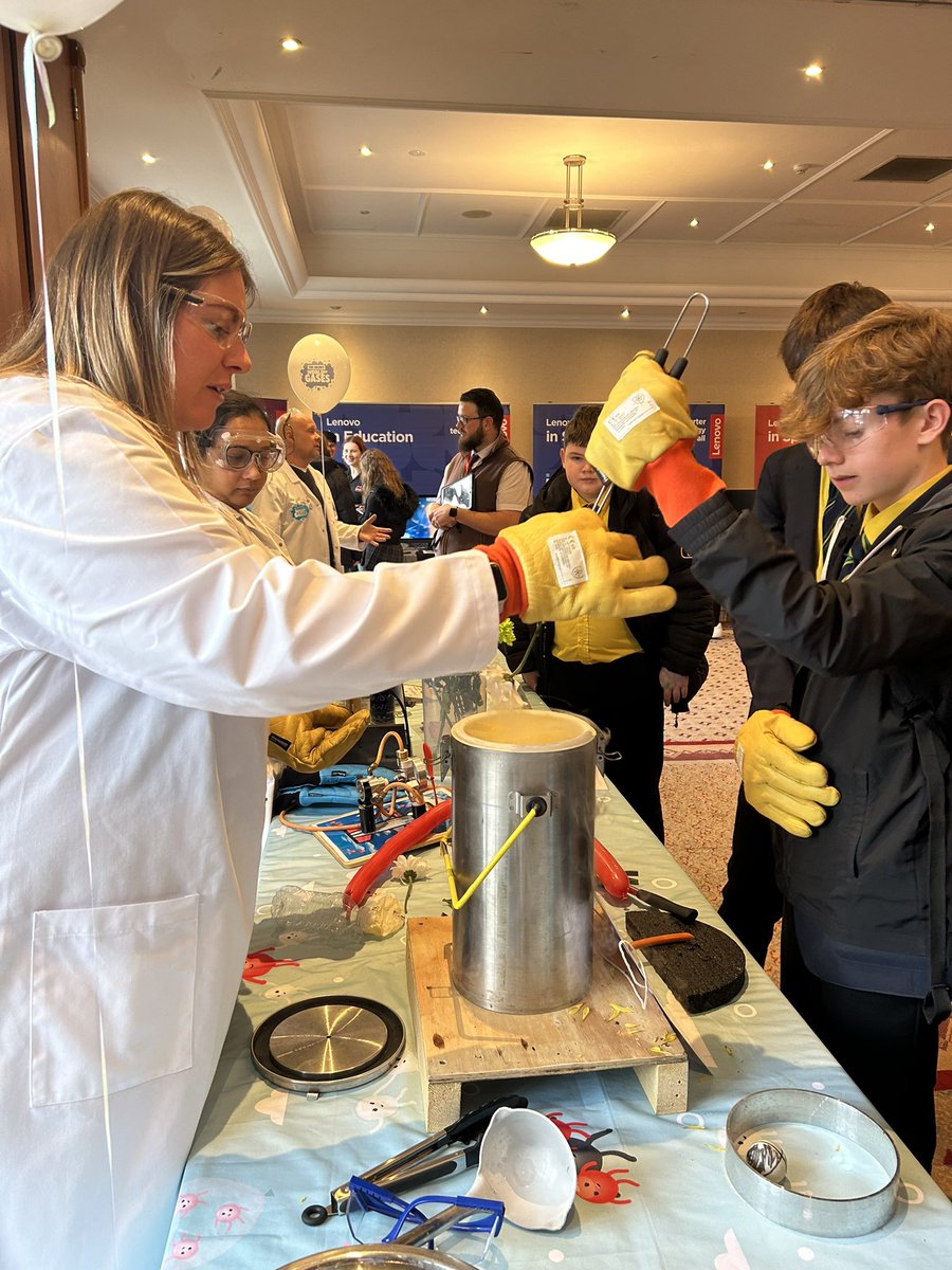 We are here today at Get Inspired Basingstoke at the Apollo Hotel. Here are students taking part in exciting activities with partners <a href="/Lenovo/">Lenovo</a> and exhibitors <a href="/AWE_plc/">AWE Nuclear Security Technologies</a> and <a href="/boconline/">BOConline</a>.

#GetInspired2024 #Basingstoke