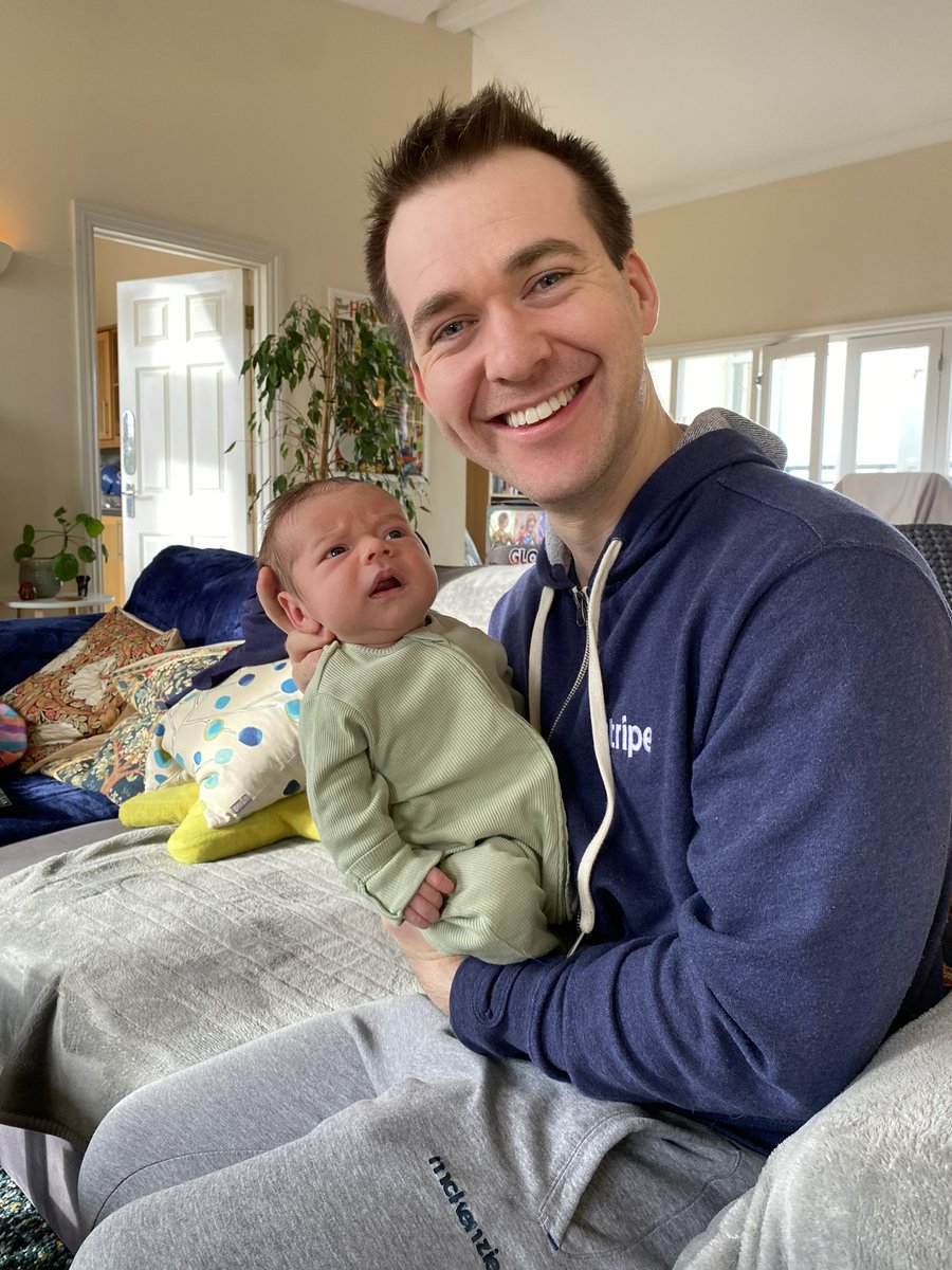 Happy one month birthday to my son Finn! He’s loving it!