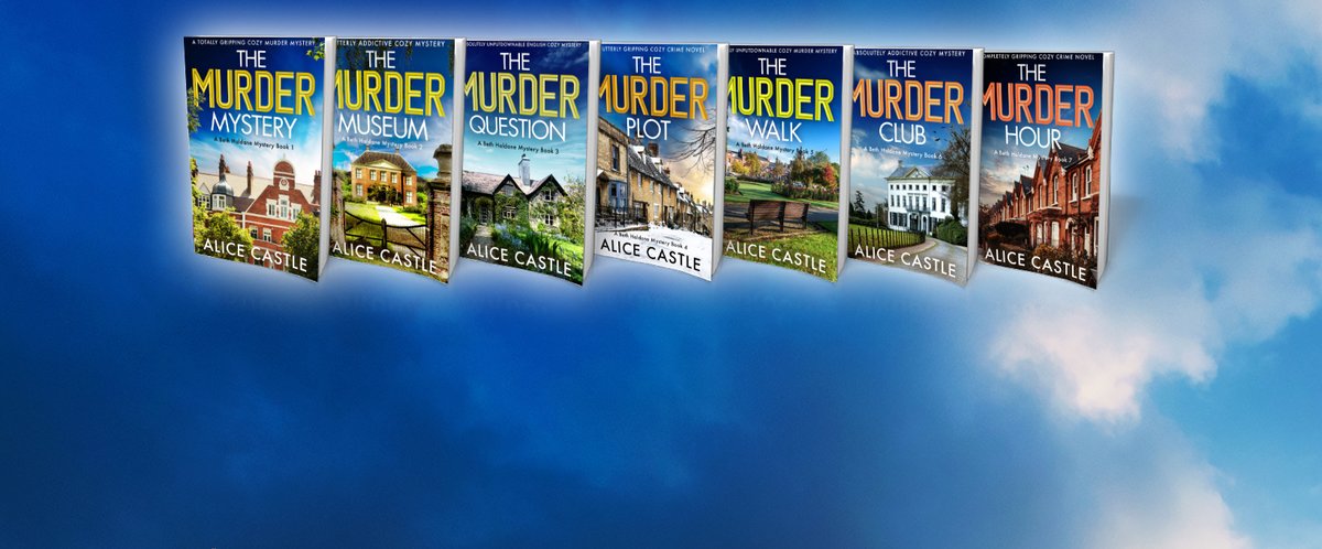 My #TuesNews is a little reminder that my nine #BethHaldane cozies have their own #audiobooks, narrated by the fab @ImogenChurch! And my new series (coming soon!!) will have #audiobooks too! Grab #TheMurderMystery audio here: amazon.co.uk/Murder-Mystery… @JustinNashLit @RNAtweets