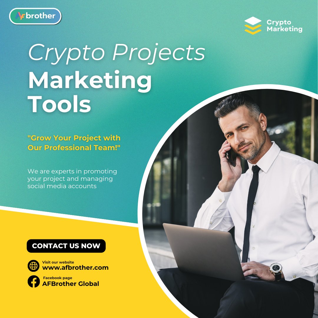 AFbrother_'s tweet photo. 📣 The Best Marketing Tool for Crypto Projects!! 😀🎉

Time waits for no one! Join as a Marketer and start marketing now!: 👇🥰
https://t.co/peCSGamYId

#AFbrother #Influencer #cryptoinfluencers #Marketer #Generateincome #KOL #giveaway #airdrop #btc #bitcoin #crypto #BitcoinETF https://t.co/Q0G3vZi9S1
