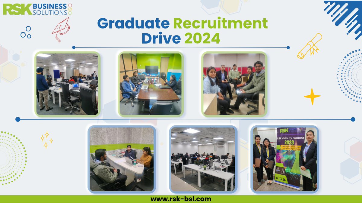 rsk_bsl's tweet image. Exciting times at RSK Business Solutions as we welcomed bright minds during our recent graduate recruitment drive!
From dynamic discussions to enthusiastic talent, it was an inspiring showcase of potential and opportunity. 
#recruitmentdrive #rskfamily #graduatedeveloper