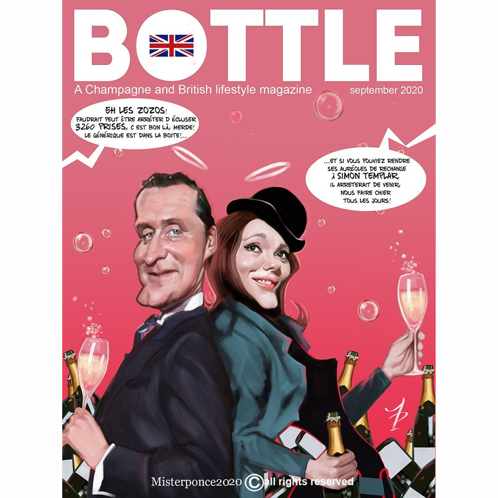 #anniversary #PatrickMacnee #JohnSteed #theavengers #chapeaumelonetbottesdecuir