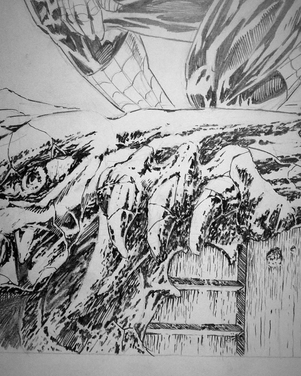 RomuloBarvaArt's tweet image. Sketch! Commission time. Spidey! Pencil work. Thoughts?
#comicbookartist #comicpenciler #comicsample #SpiderMan #PeterParker #MarvelComics #commission