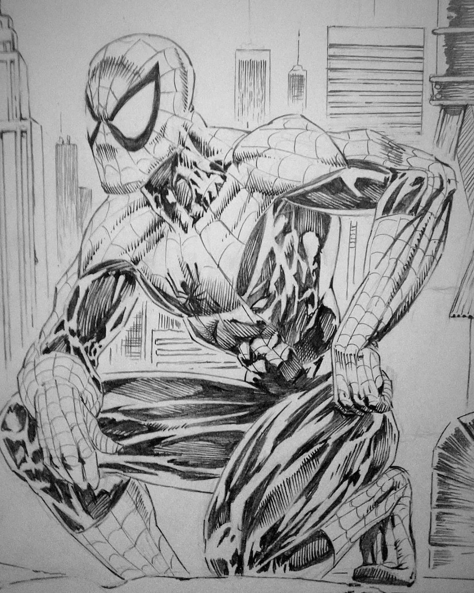 RomuloBarvaArt's tweet image. Sketch! Commission time. Spidey! Pencil work. Thoughts?
#comicbookartist #comicpenciler #comicsample #SpiderMan #PeterParker #MarvelComics #commission