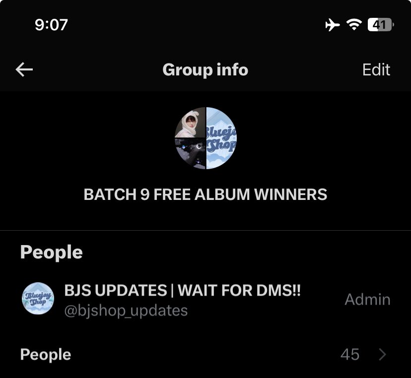 since pauwi na here sa ph mga free album, dagdagan pa natin winners for batch 9! 😋