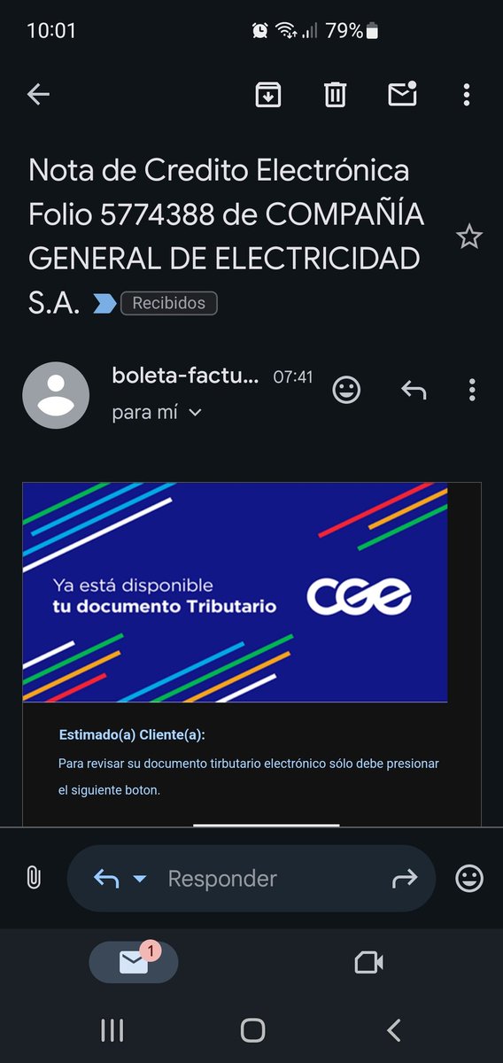 medinanain's tweet photo. @CGE_Clientes hola hoy me llego al correo  esto https://t.co/FjM8Y4vaFn