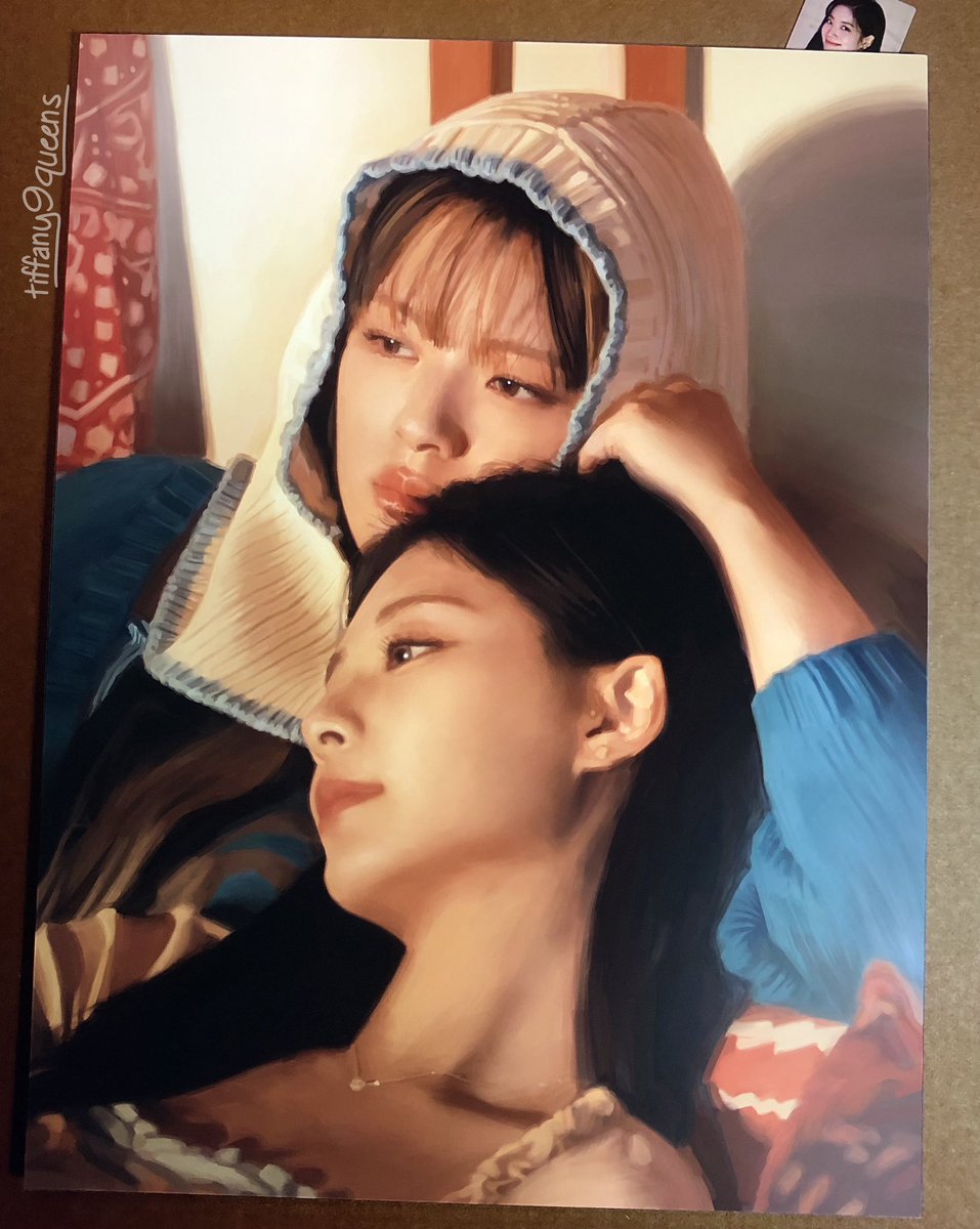 tiffany9queens's tweet photo. Jeongyeon and Tzuyu oil painting 💚💙 #JEONGYEON #TZUYU #IGOTYOU #TWICE #TwiceFanart 

Yoo Got Tzu 💞 https://t.co/lyFzDjbIwG