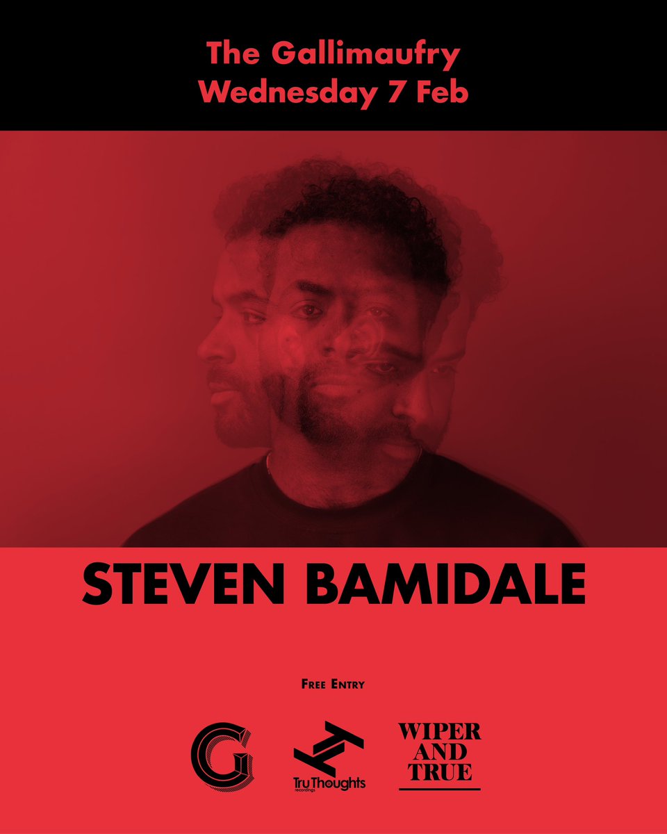 London-based, Gilles Peterson championed <a href="/StevenBami/">Steven Bamidele</a> joins us this Wednesday. With debut album ‘Summing Up’ out now on <a href="/tru_thoughts/">Tru Thoughts</a>, 2024 looks to be a momentous year for this dedicated and talented musician. Free entry, not to be missed. thegallimaufry.co.uk/whatson