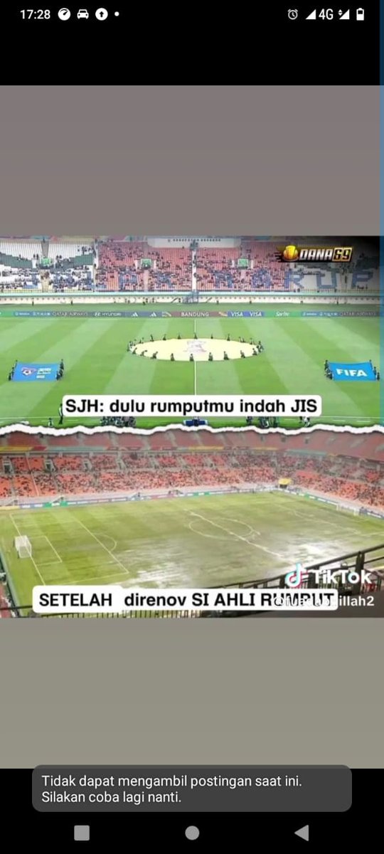Roni03055665's tweet photo. Dulu rumputmu indah JIS.. https://t.co/XI4IrcplIw