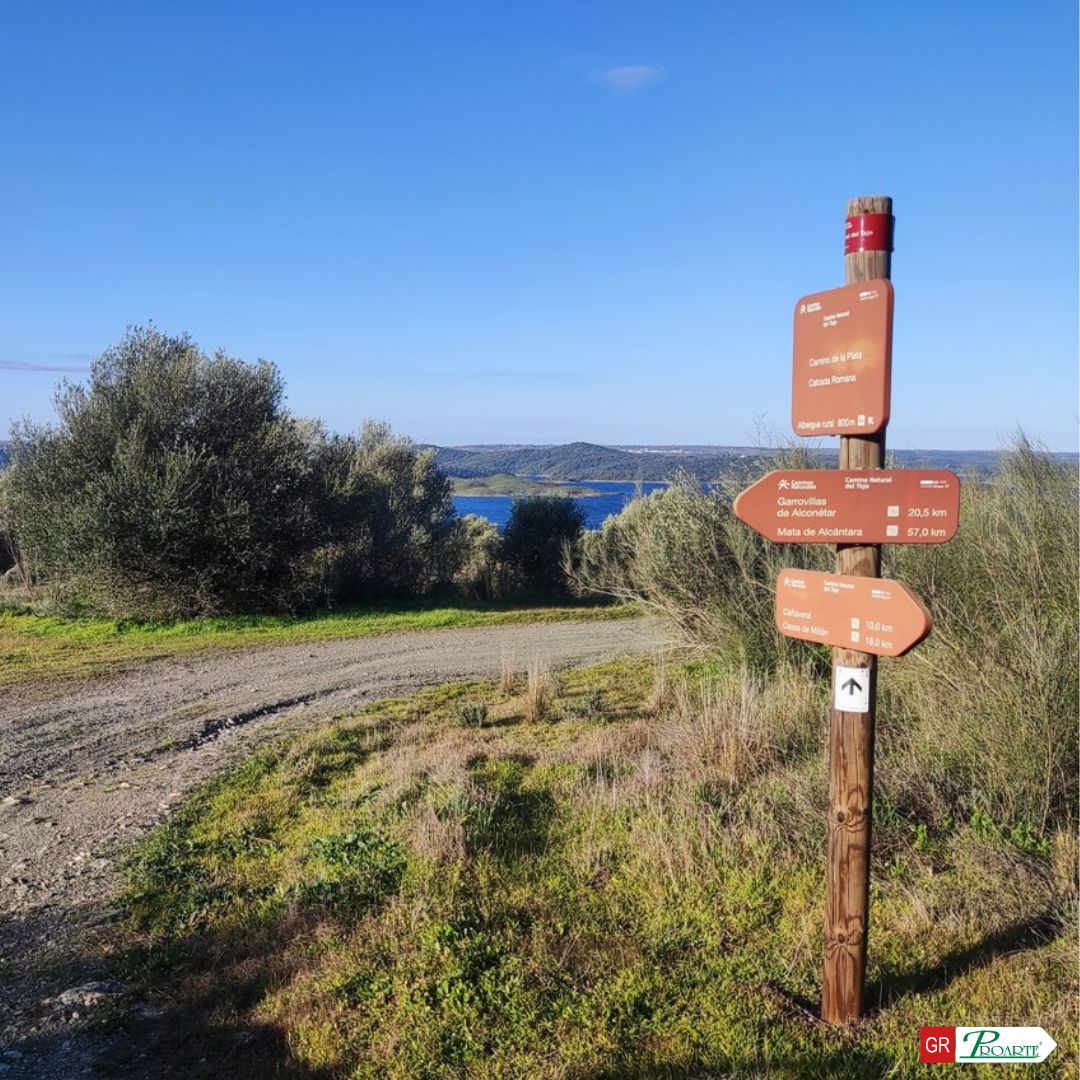 Señalizar y equipar correctamente los entornos naturales consigue que disfrutemos de rutas naturales de manera segura. ✅
Un ejemplo de esto es este maravilloso paisaje de la Ciclosenda del Camino Natural del Tajo en la provincia de Cáceres. 🗺️🏞️
#señalizacion #rutas #naturaleza