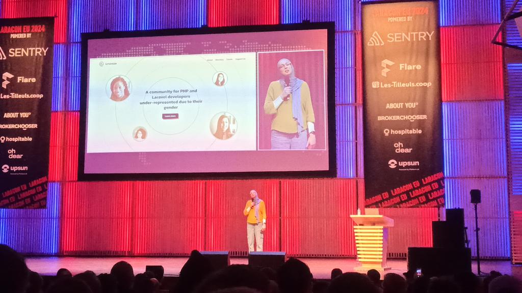 Now on <a href="/LaraconEU/">Laracon EU</a> #larabelles