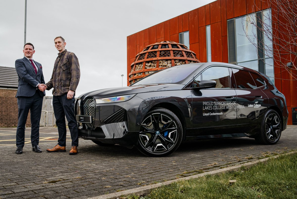 Lloyd Cockermouth BMW is proud to be collaborating with Lakes College during National Apprenticeship Week, to help grow awareness of the sustainability agenda in Cumbria. 

Read the full story> bit.ly/3OxprYJ

#LloydBMW #NationalApprenticeshipWeek <a href="/lakescollege/">Lakes College West Cumbria</a>