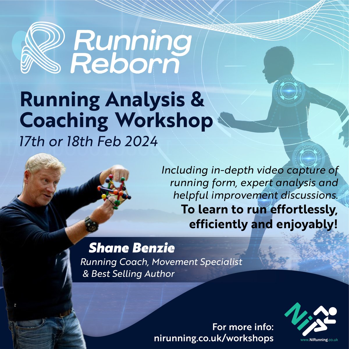 NiRunning's tweet image. COMPETITION TIME
We’re giving away a free spot on our Saturday 17th - Running Analysis &amp;amp; Coaching Workshop (bit.ly/48jYWht)
To be in with a chance to win - 🌟Like &amp;amp; Repost this Tweet 🌟
Closing date : 14/02/24