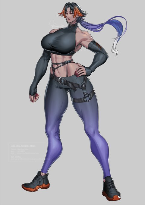 自分用のカラーと前髪変更版 