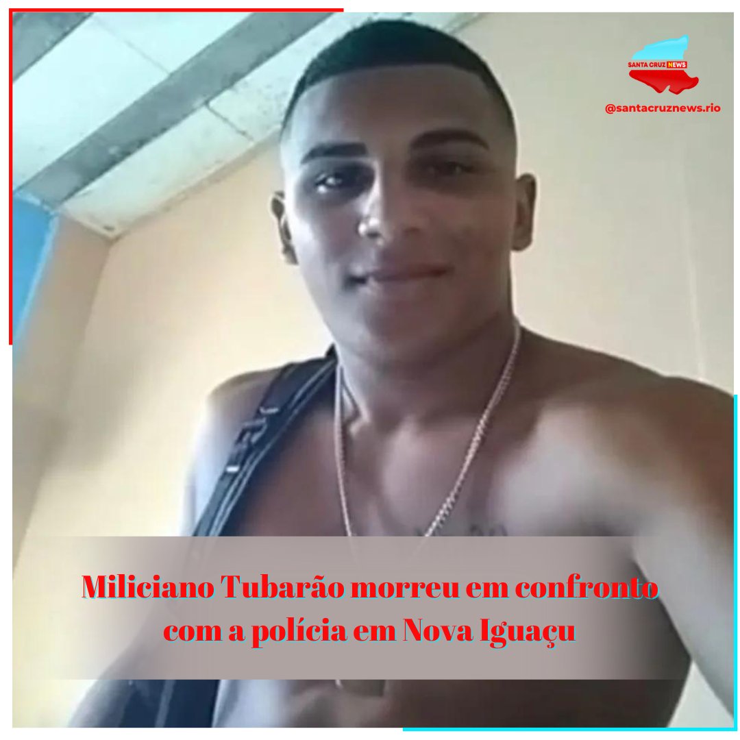 santacruznewsrj's tweet photo. Miliciano 'Tubarão' é Morto em Confronto com a Polícia em Nova Iguaçu

Nova Iguaçu - Após uma intensa operação policial, o miliciano conhecido como "Tubarão" foi morto em um confronto com as autoridades, nesta terça-feira.

As informações são do Jornal RJ no AR, da Record TV https://t.co/o4JA7ElTKZ
