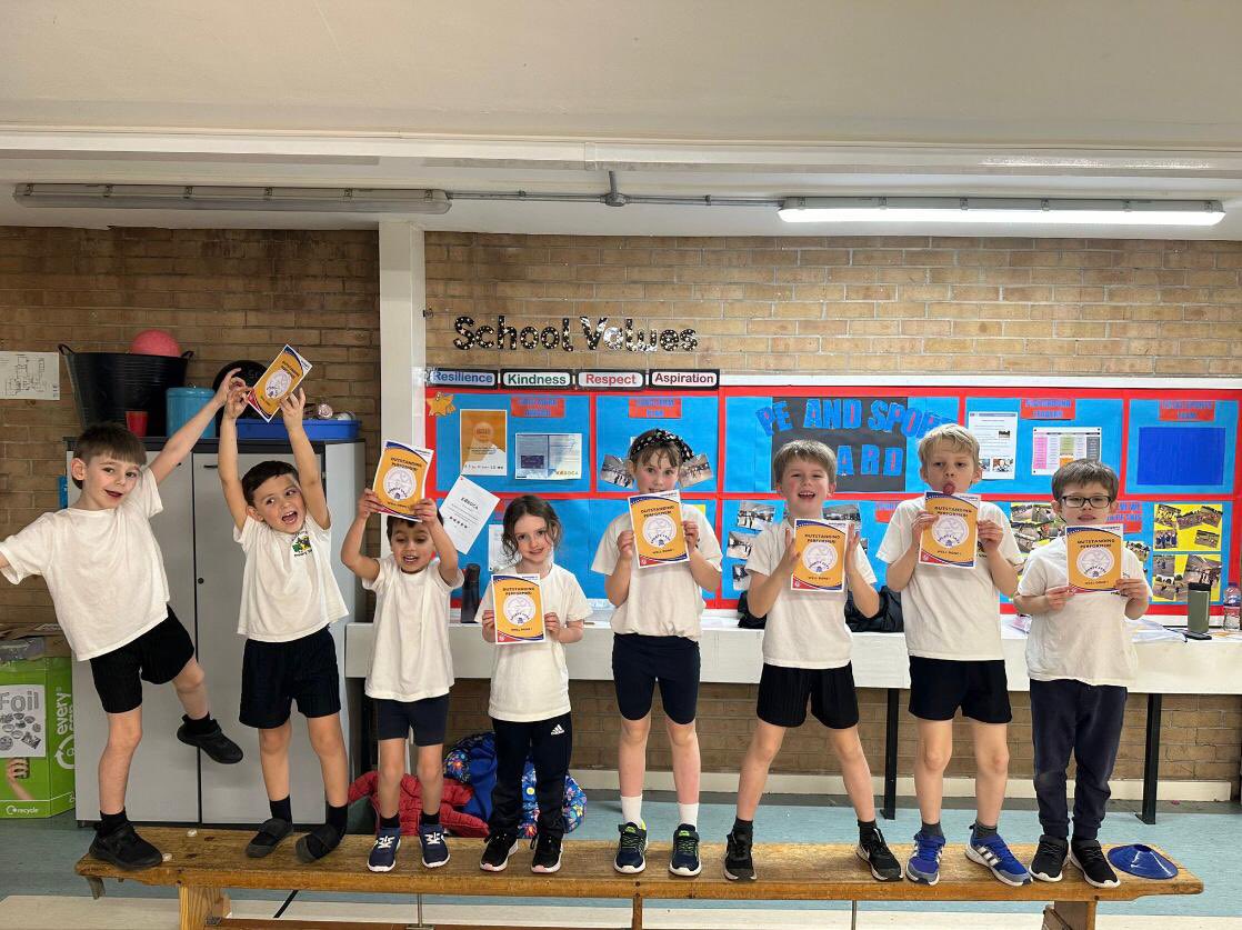 rufforthschool's tweet photo. Well done to some of the children from class 2 who won overall in their dodgeball tournament last Friday! Superstars 🌟🌟 #RPSPE https://t.co/aMB8DAVdNg