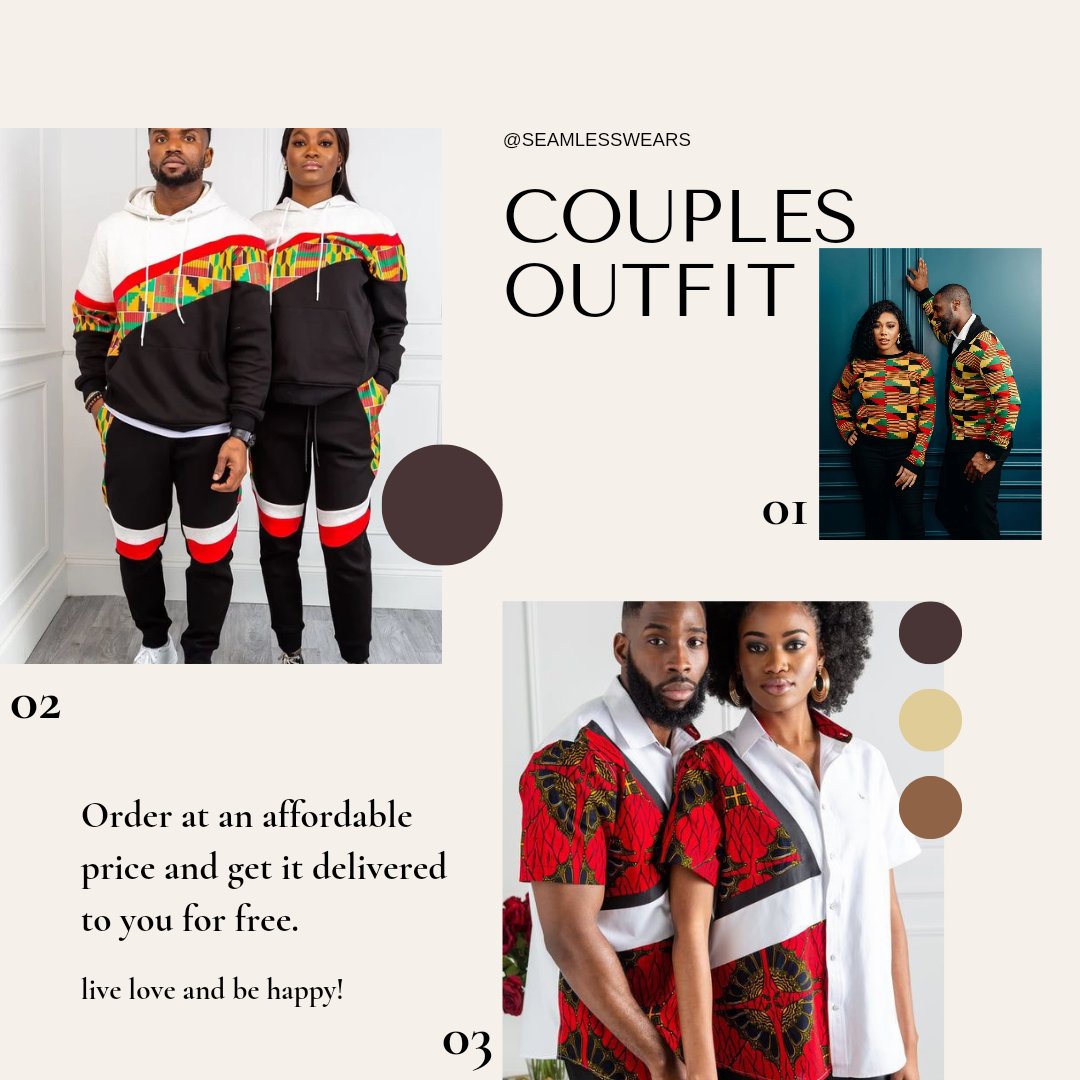 seamless_wears's tweet photo. It's the season of love!

#love #africanprint #val #ordernow #couples #explorewithus #GRAMMYs #BachelorNation #tuesdayvibe https://t.co/NnR7ZRbTnT
