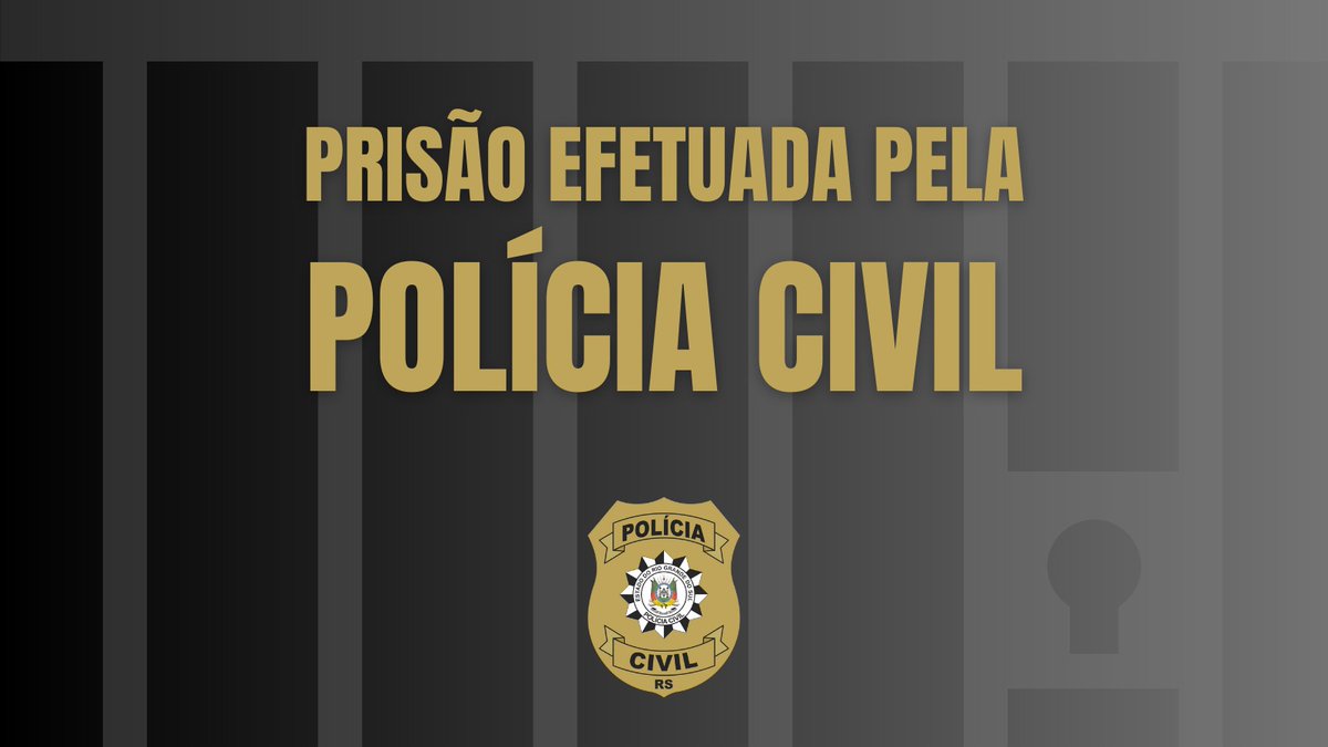 policiacivilrs's tweet photo. Polícia Civil, juntamente à Brigada Militar, prende homem de 22 anos por homicídio qualificado e estupro de vulnerável. A vítima, de 1 ano de idade, possuía marcas compatíveis com agressão e abuso sexual. #4DPHPP_POA, #DPGV, @brigadamilitar_ https://t.co/NCt7aYV52L