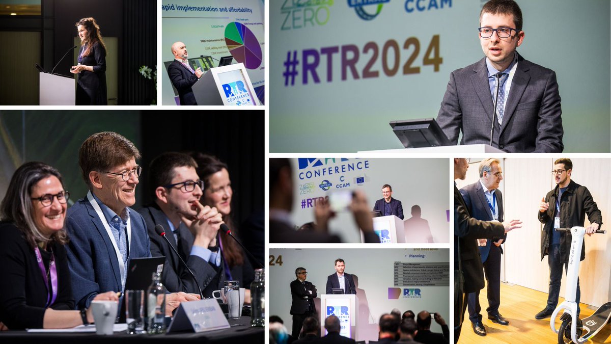 RTRConference's tweet photo. Next-gen electric vehicles steal the spotlight at #RTR2024! @leonardoEU2021, @Reflect72364924, @SOLUTIONS_EU, @URBANIZED_EU and @MobyMulti have given a glimpse into the future of #urban and suburban #transport with #efficient, more affordable and safer #vehicles for the future. https://t.co/uVxfc7RRMY