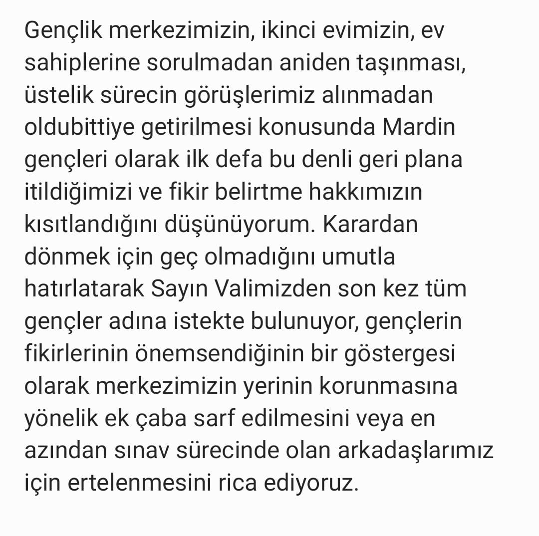 <a href="/Rter/">re</a>
<a href="/tuncay_akkoyun/">Tuncay Akkoyun</a> 
<a href="/MardinBuyukshr/">Mardin Büyükşehir Belediyesi</a> 
<a href="/MbbGenclik/">MBB Gençlik Merkezi</a> 
<a href="/iletisim/">T.C. İletişim Başkanlığı</a> 
<a href="/fahrettinaltun/">Fahrettin Altun</a> 
<a href="/HakanFidan/">Hakan Fidan</a> 
<a href="/AliYerlikaya/">Ali Yerlikaya</a> 
<a href="/TC_icisleri/">T.C. İçişleri Bakanlığı</a>