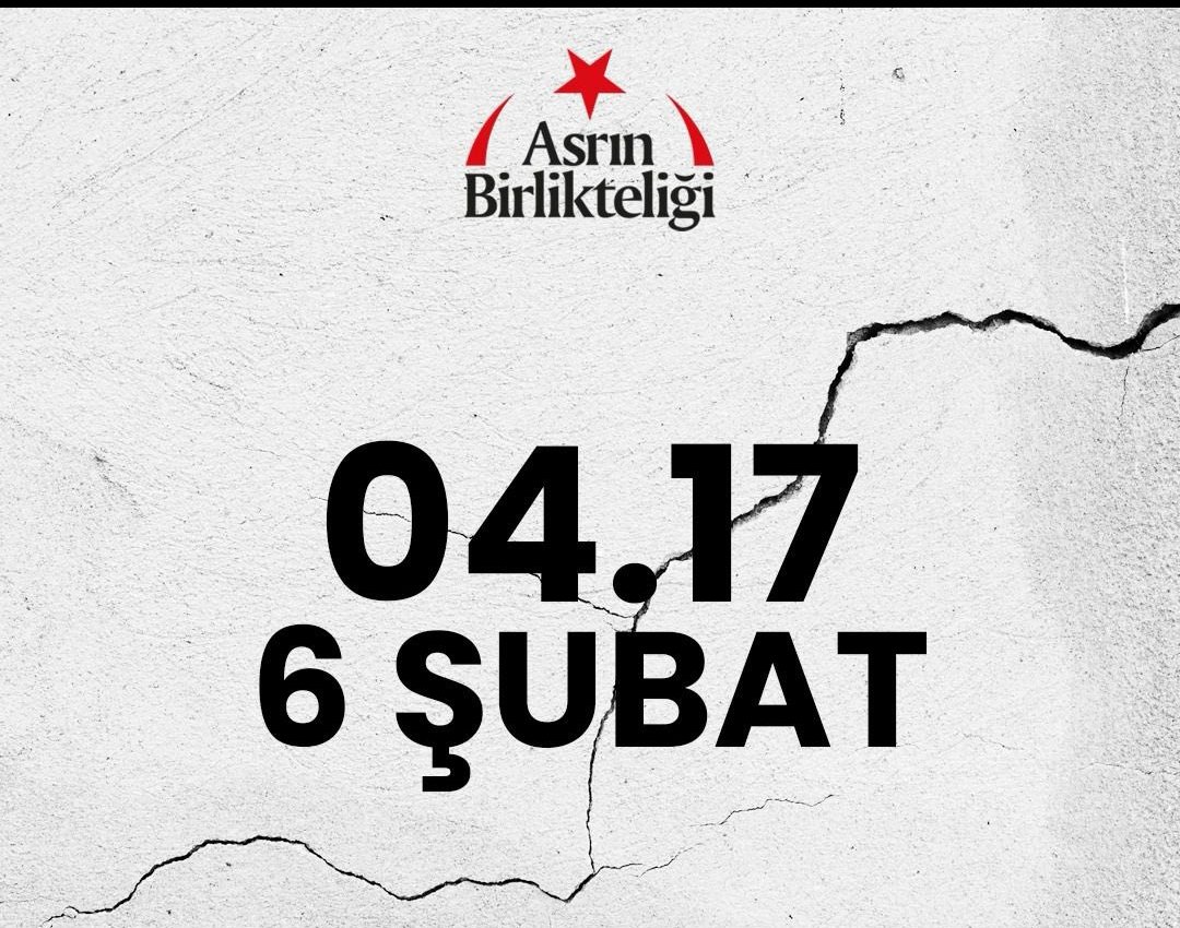 6 Şubat asrın felaketinde hayatını kaybeden tüm vatandaşlarımıza Allah'tan rahmet yakınlarına başsağlığı dilerim.