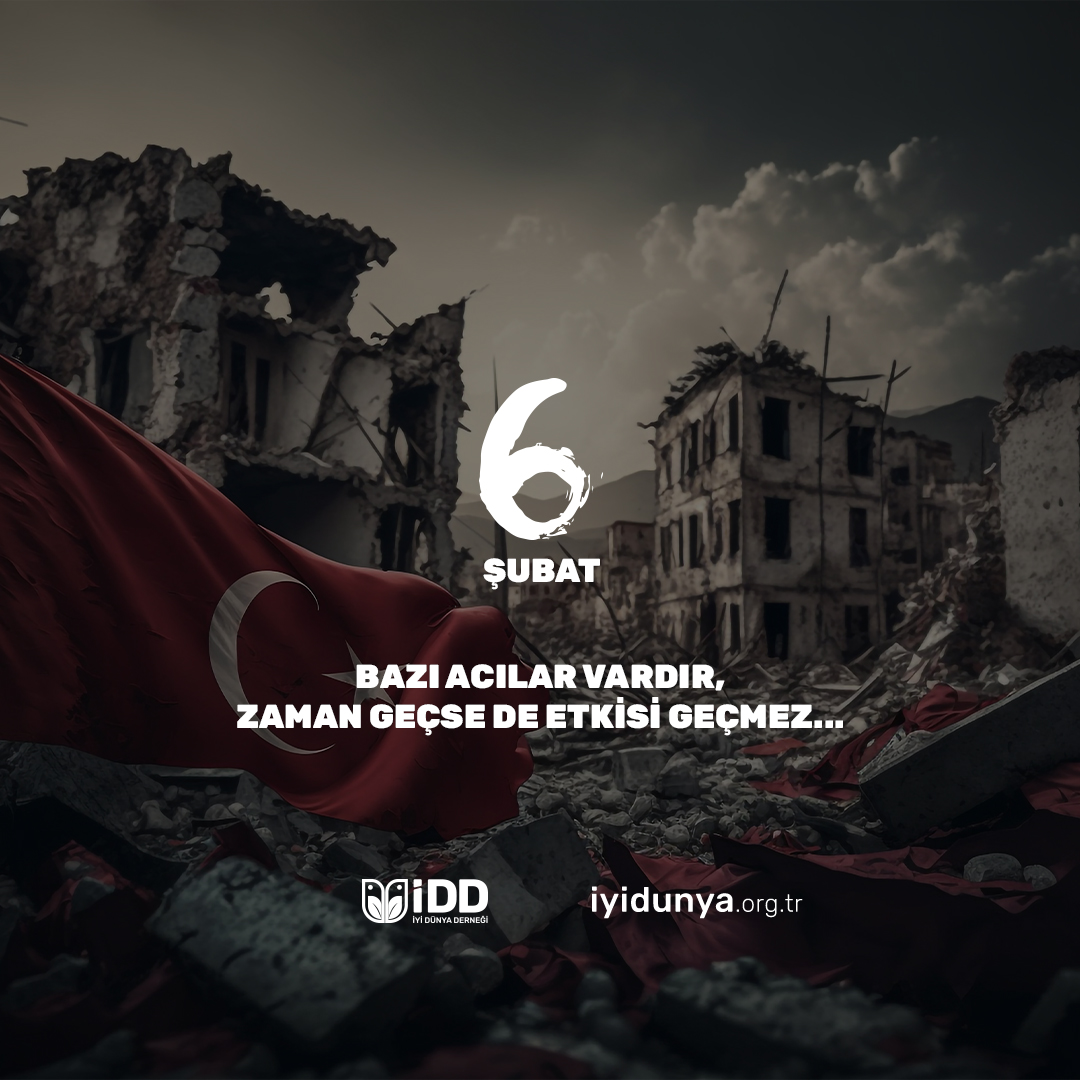Bazı acılar vardır, zaman geçse de etkisi geçmez...

Üzerinden bir değil bin yıl da geçse, açtığı derin acılar hep kalbimizde yaşayacak.

#deprem
#6_şubat
#Saat_04.17
#6Şubat2023