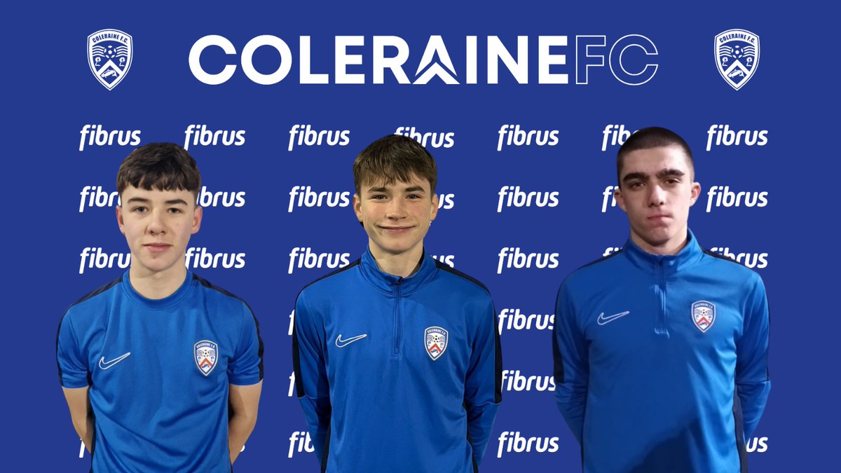 ColeraineFC's tweet photo. 𝐏𝐋𝐀𝐘𝐄𝐑 𝐎𝐅 𝐓𝐇𝐄 𝐌𝐎𝐍𝐓𝐇

Congratulations to our @fibrusbroadband Player of the Month winners for January.

U20: Alfie Friars
U18: Finlay Doherty
U16: Dara Hughes

Keep up the great work lads 👊 #COTB https://t.co/nc2fYY0lkJ