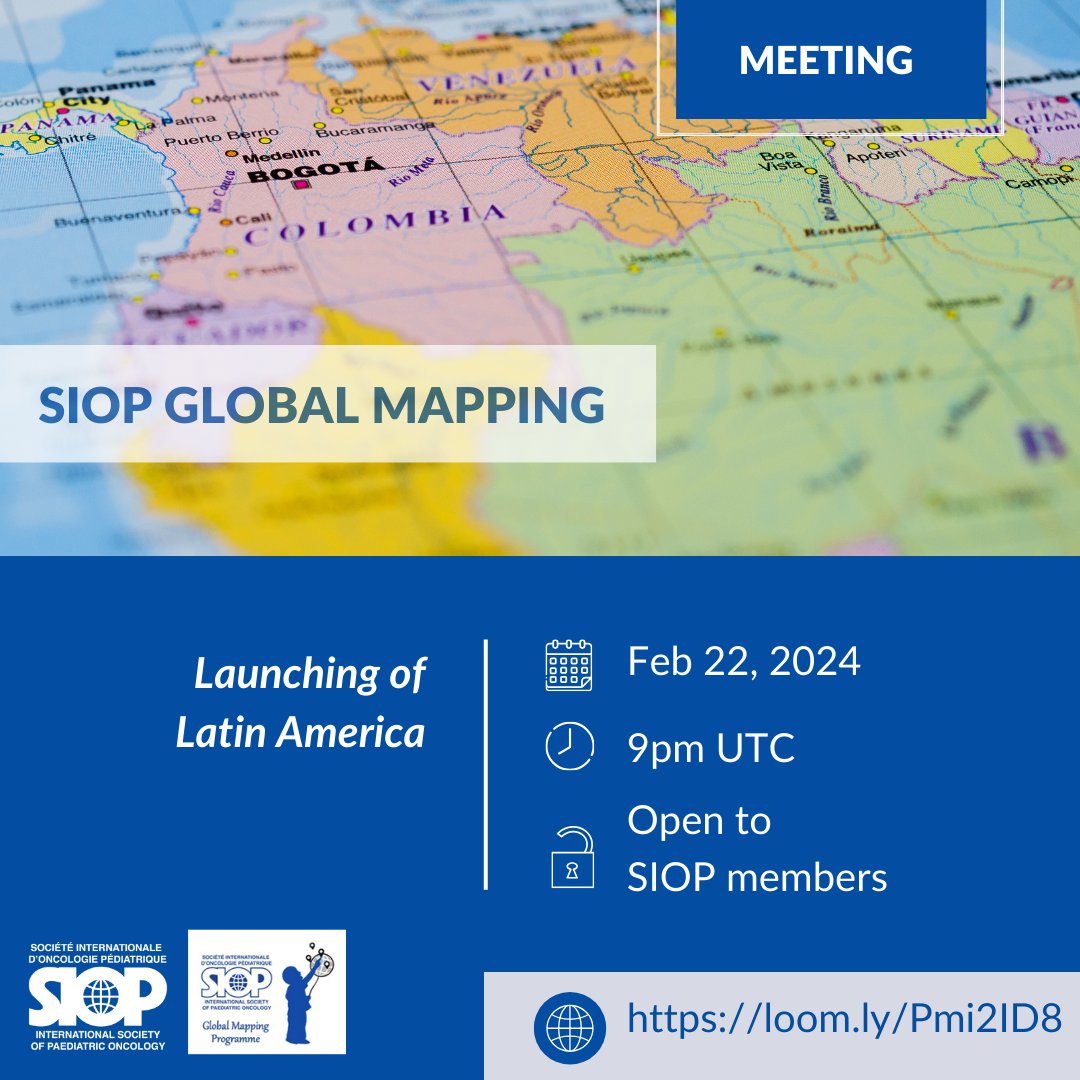 WorldSIOP's tweet image. Join us for SIOP Global Mapping Programme&apos;s Latin America Launch Event!

📆 February 22, 2024
🕚 9pm UTC
✍️ loom.ly/Pmi2ID8