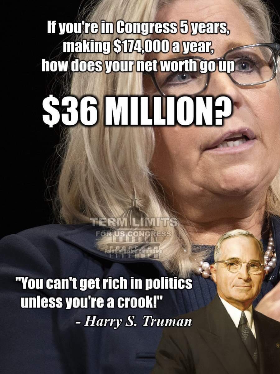 Liz Cheney is as Corrupt as they come