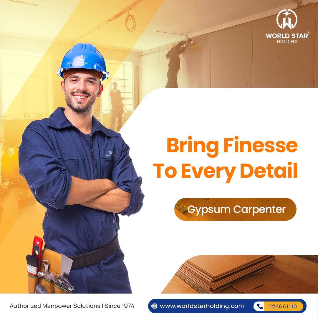 WorldStrHolding's tweet image. Crafting Perfection: Our skilled Gypsum Carpenters bring precision and expertise to every fit-out project.
.
☎️👉 𝘾𝙤𝙣𝙩𝙖𝙘𝙩 : +𝟫𝟩𝟣 𝟤 6661110

#GypsumCarpenter #CraftingPerfection #SkilledArtisans #InteriorDesign #worldstarholding #dubai #uae