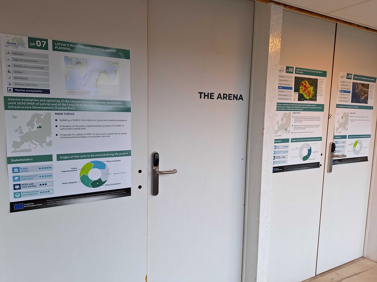 SELINAHorizonEU's tweet photo. @NLEnterprise @BNPPAM_COM @JarumiKato @CapsCoalition @UniTrento On-site participants at #SELINAworkshop #3 can further explore the #DemonstrationProjects through captivating posters. 🖼️ Head to the @PLNT_Leiden second floor to see them up close! https://t.co/QXZ5OIbkWW